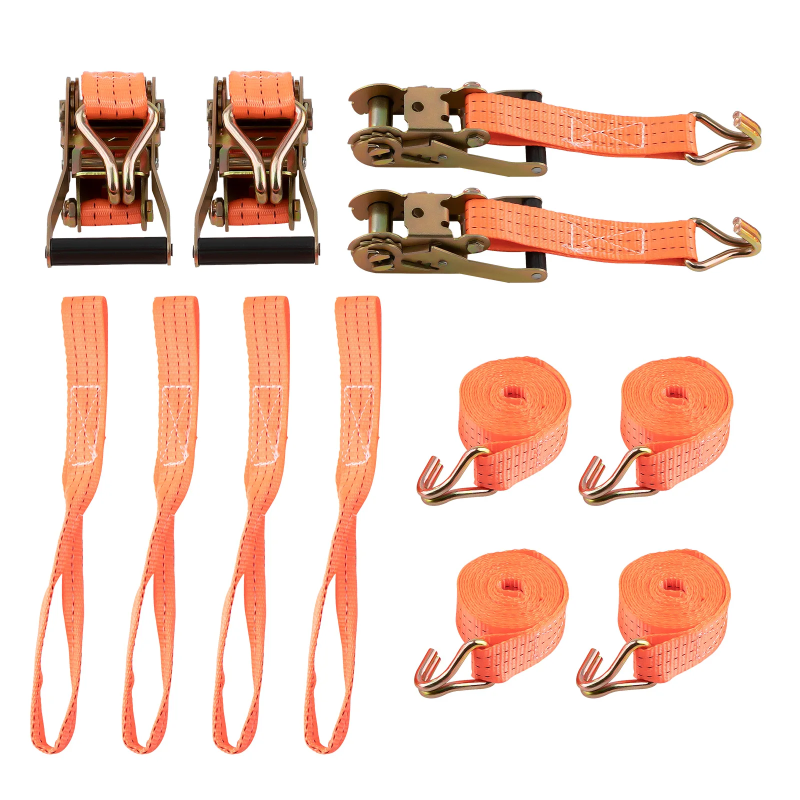 Correas de amarre con trinquete para camión, 2 t – 2,9 m x 38 mm - imagen 4