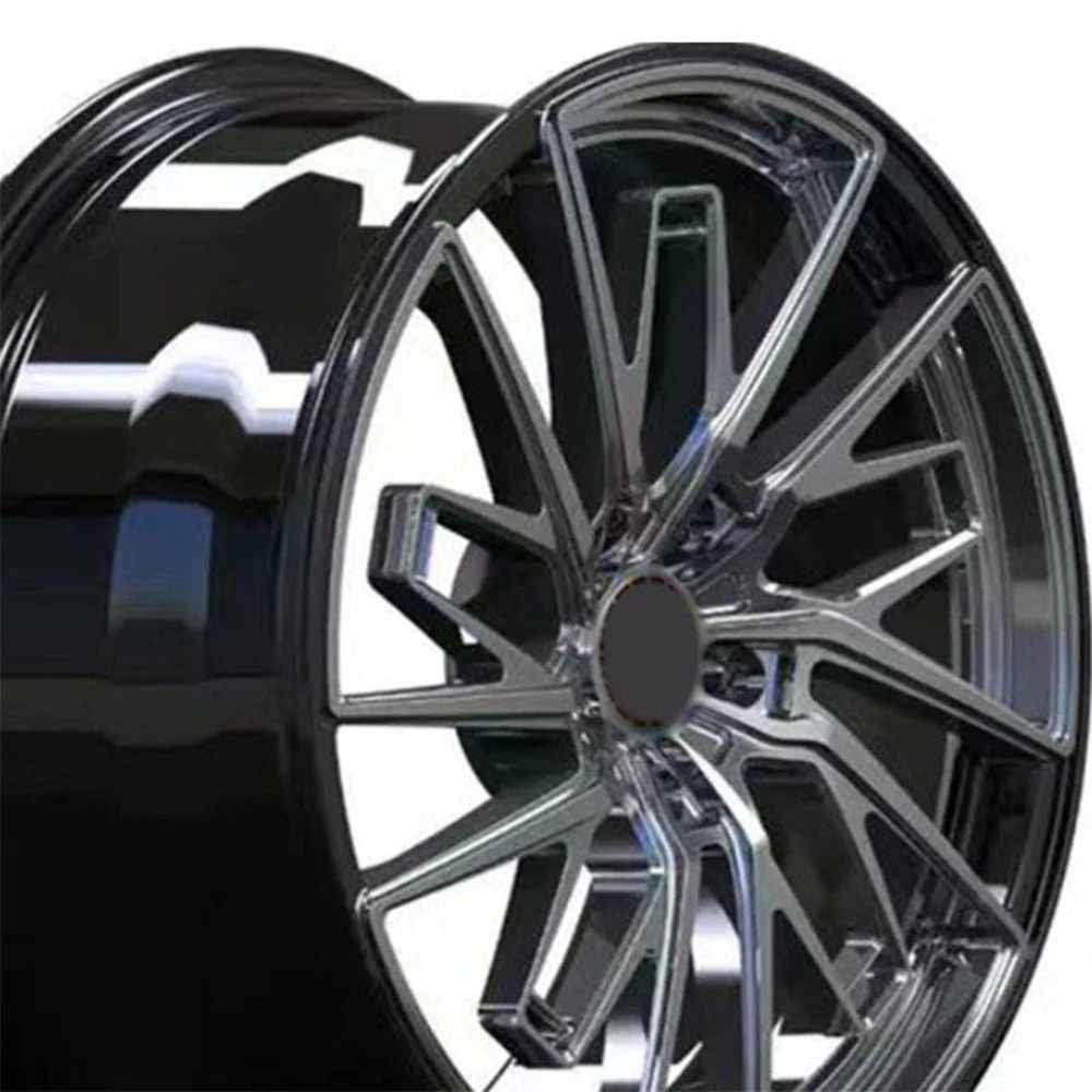 Ruedas de coche de pasajero 17 18 19 20 21 22 23 pulgadas llantas cromadas rueda forjada de aleación de aluminio para coches de lujo para BMW serie 7 Audi A8 - imagen 4