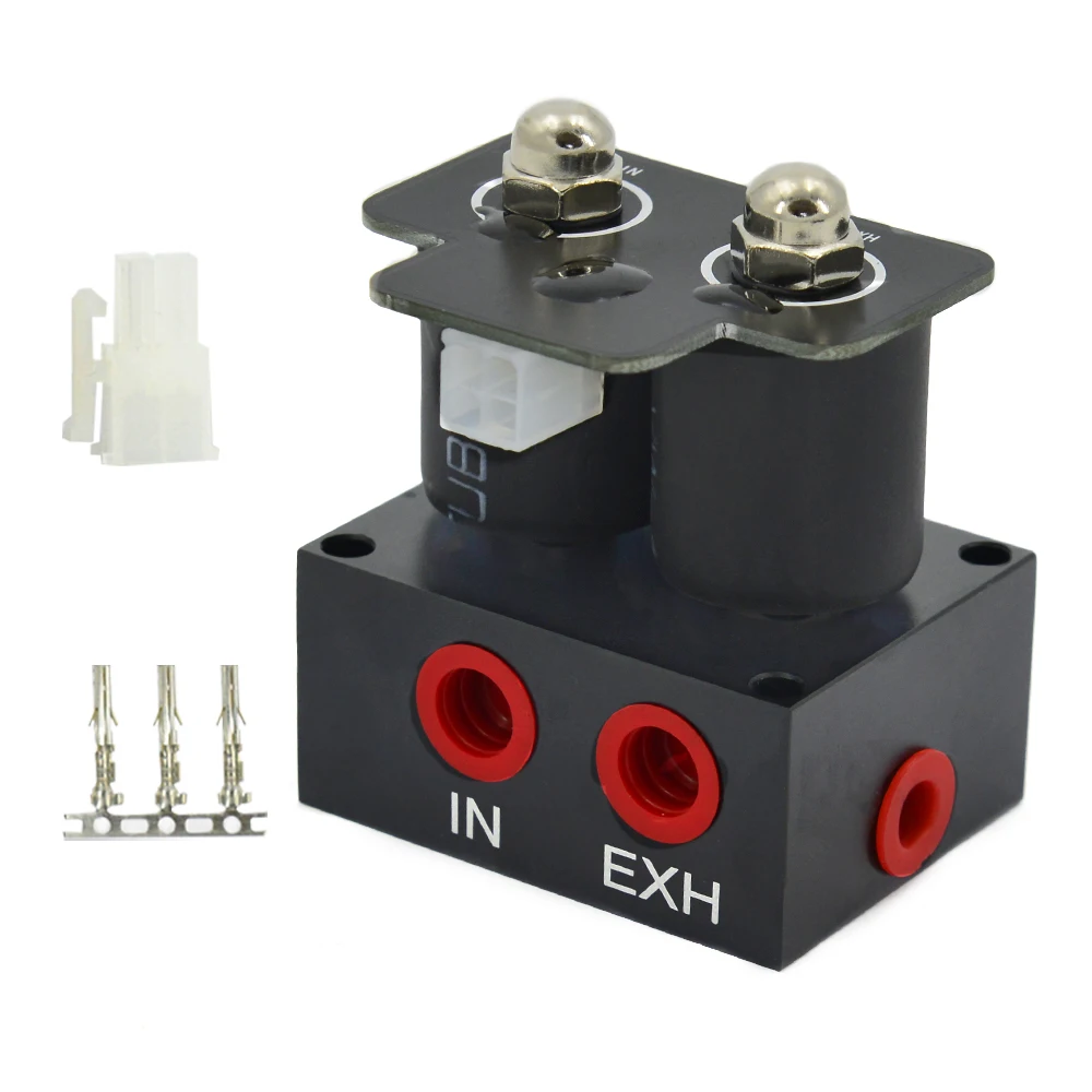 Juego de válvulas solenoide de 12 V para motocicleta