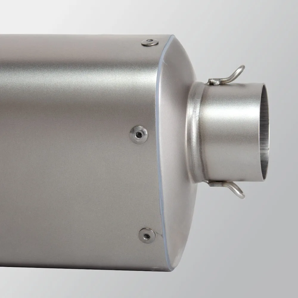 M12 Silenciador escape acero inoxidable Honda CB650R/CBR650R 2014-2025 - imagen 5