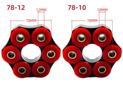 Disco flexible del árbol de transmisión BMW E30 E36 E39 E46 78 mm