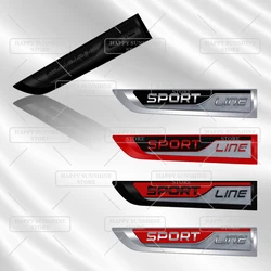 Emblema 3D metalizado Sport Line lateral para Skoda