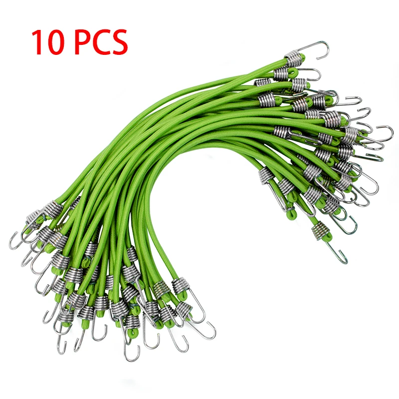 10 Correas Elásticas Camping 4mm