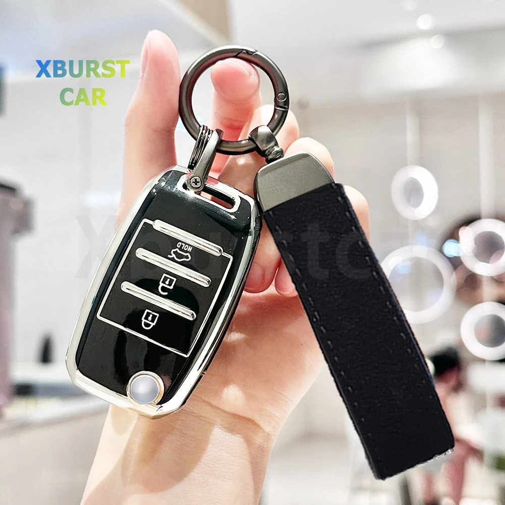 Funda TPU para mando de coche Kia Picanto, Ceed, Sportage y más