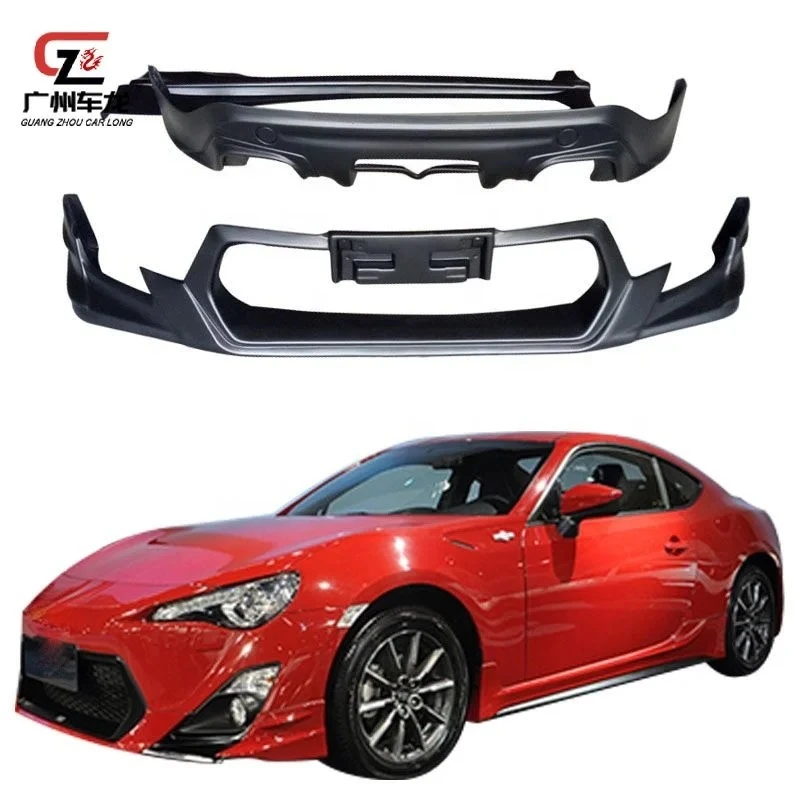 Kit carrocería estilo TRD con labios y faldones para Toyota GT86