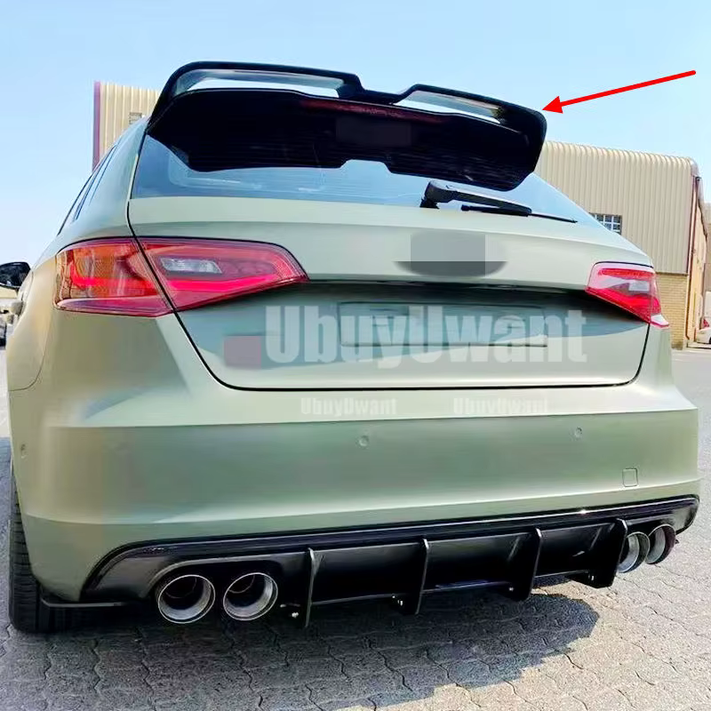 Alerón de techo OTG negro brillante - Audi A3 8V Sportback 2013-2019 - imagen 5