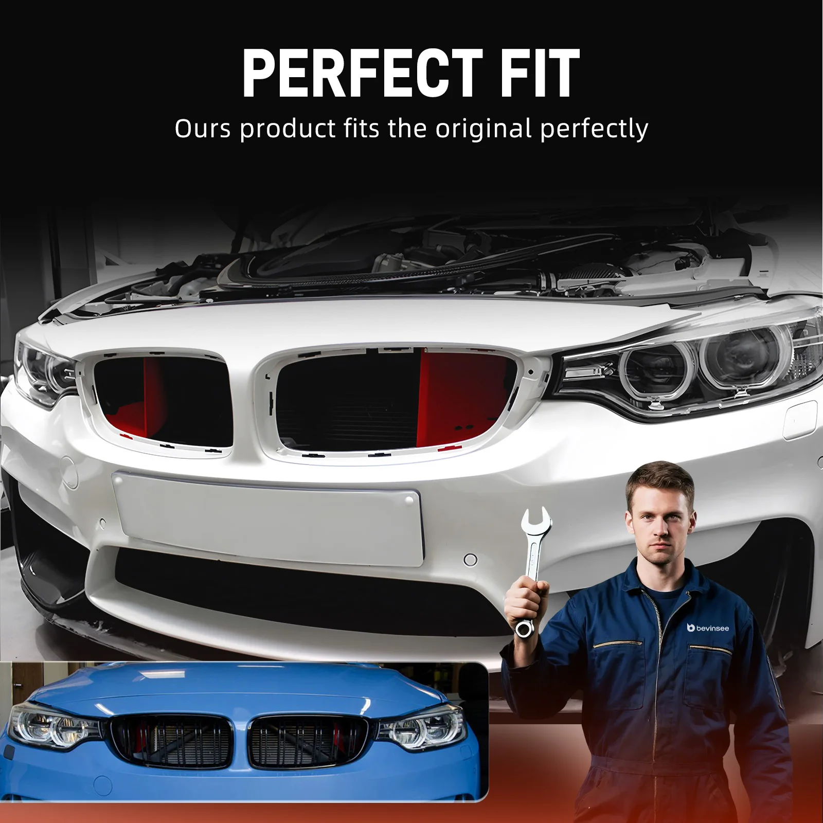 Palas de admisión de aire BMW F20 F30 F22 F32 N20 N55 B48 B58 - imagen 5