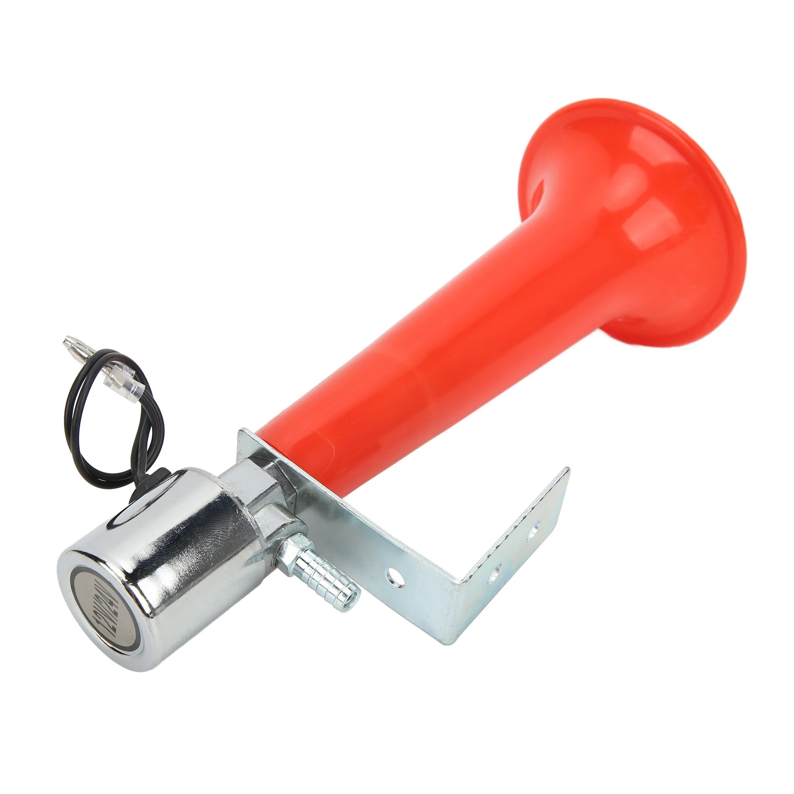 Bocina de aire roja 180 dB 12V/24V uso universal coches camiones SUV