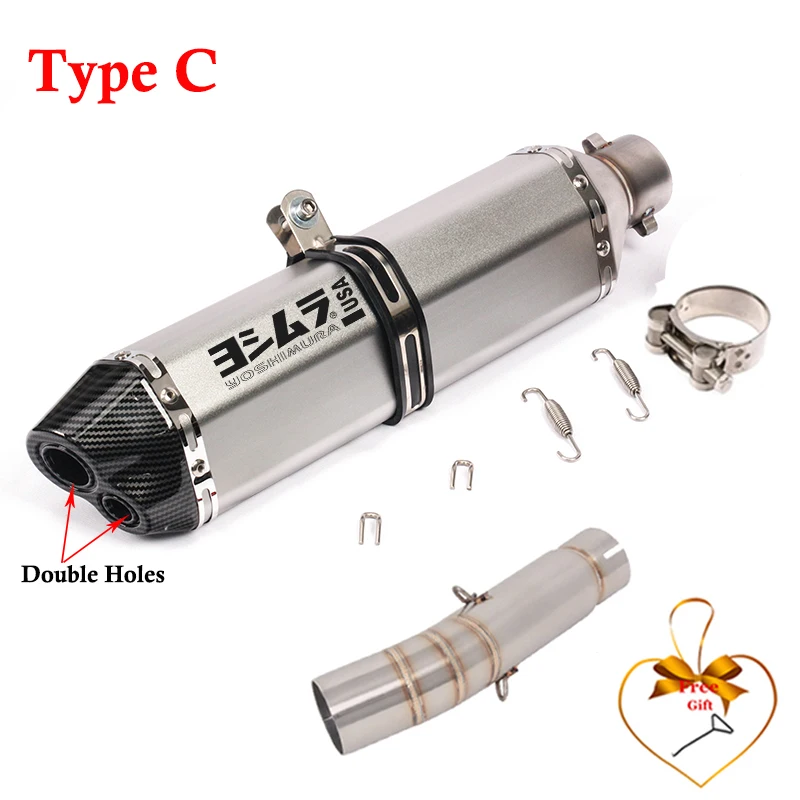 Escape Yoshimura Tenere 700 2019-2022 tubo enlace medio DB killer - imagen 4