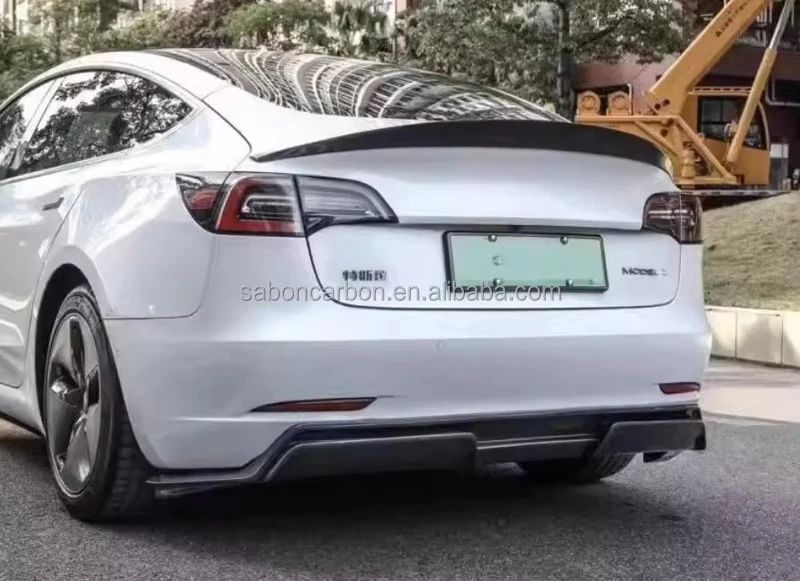 Alerón fibra carbono ART Tesla Model 3 - imagen 4