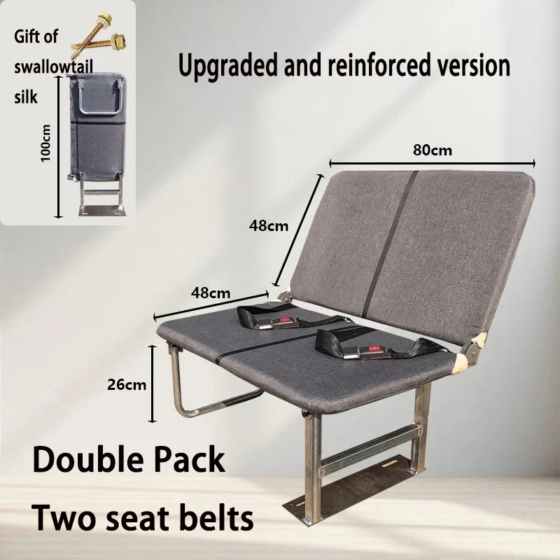 Asiento plegable de furgoneta con suspensión lateral y giro - imagen 3