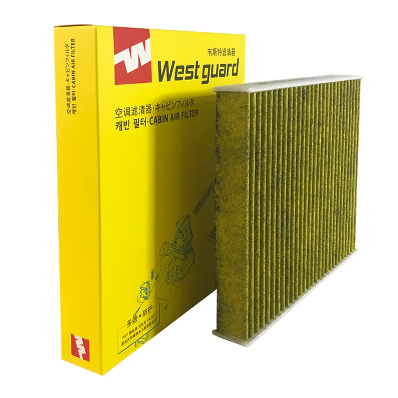 WESTGUARD-filtro de cabina de carbón activado, accesorio para LEXUS ES RX UX NX TOYOTA CAMRY COROLLA E21 HILUX N1,N2 RAV 4 V CUK22032 8713958010 - imagen 2