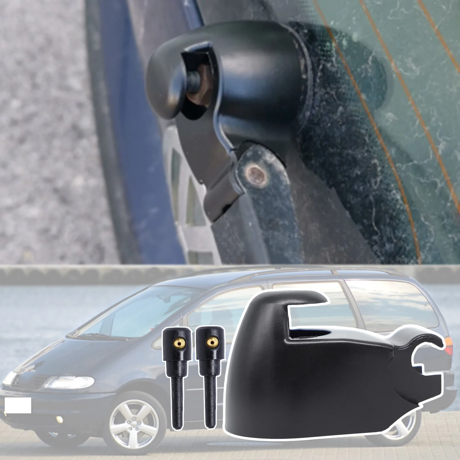 Brazo limpiaparabrisas trasero para VW Sharan 7M6 7M8 (2001-2010)