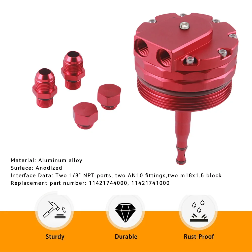 Adaptador enfriador aceite BMW M52 M54 E46 E36 E39 E60 E61