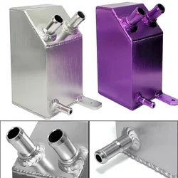 Depósito recuperador de aceite de aluminio con respiradero universal para motor