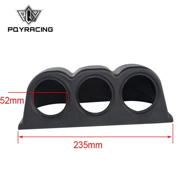 Soporte triple para medidores de coche 52 mm PQY-AGP02