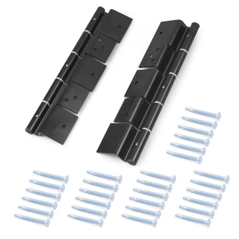 Contenido del kit: bisagras y tornillos
