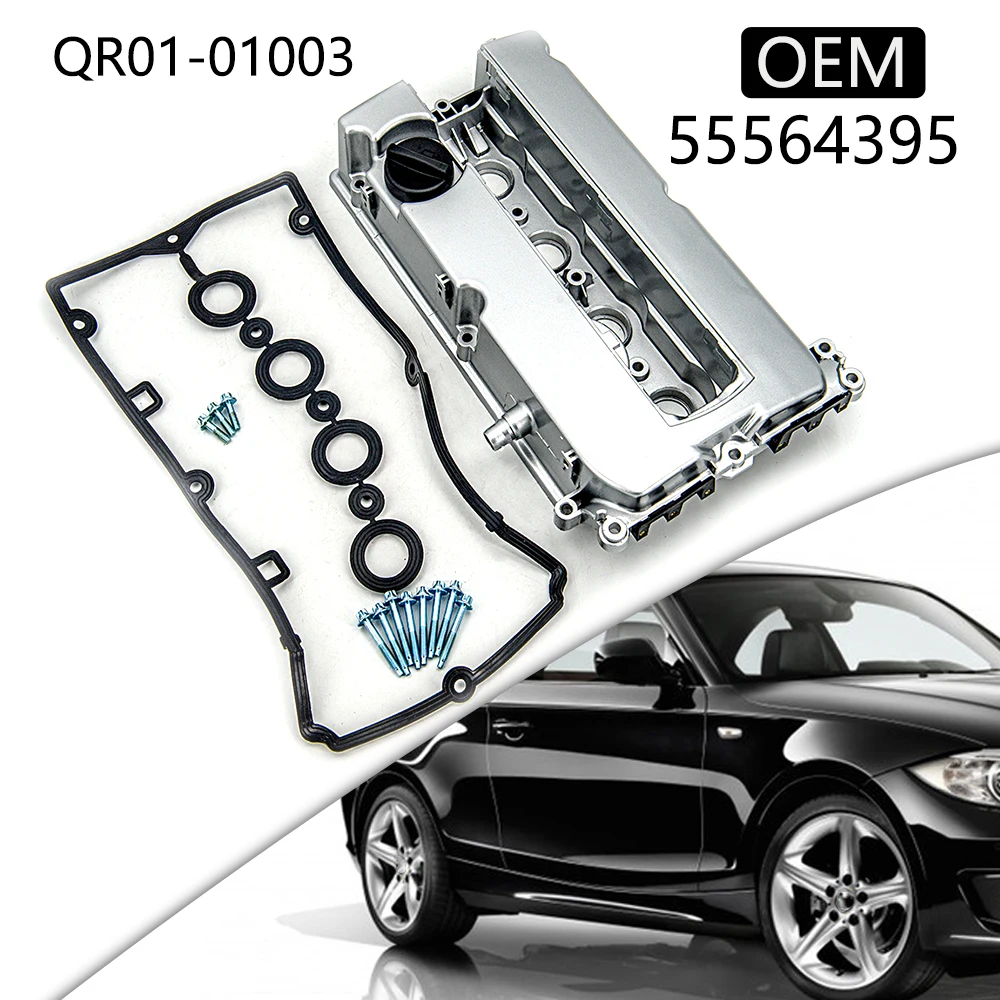 OEM 55564395 Cubierta de válvula de motor de aluminio, cubierta basculante de árbol de levas para GM Buick Hideo Chevrolet Cruze Sonic Aveo5 Pontiac G3 de 1,8l - imagen 2