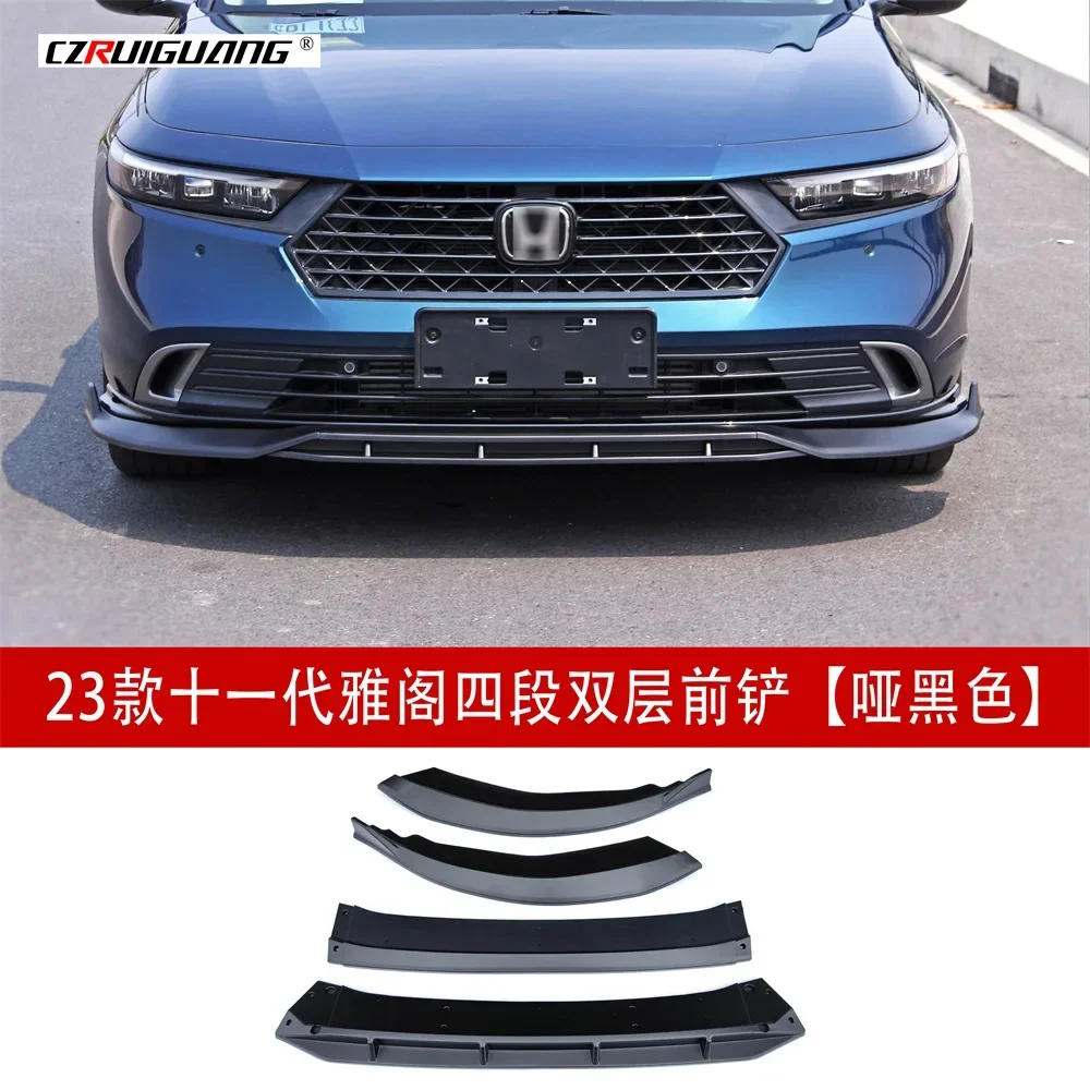 Kit labios spoiler Honda Accord 11ª generación 2023 negro mate