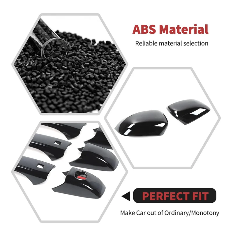 Kit molduras negras Jeep Grand Cherokee 2014-2020 - imagen 4