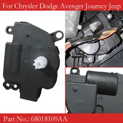 Actuador de compuerta de mezcla 68018109AA para Chrysler, Jeep, Dodge