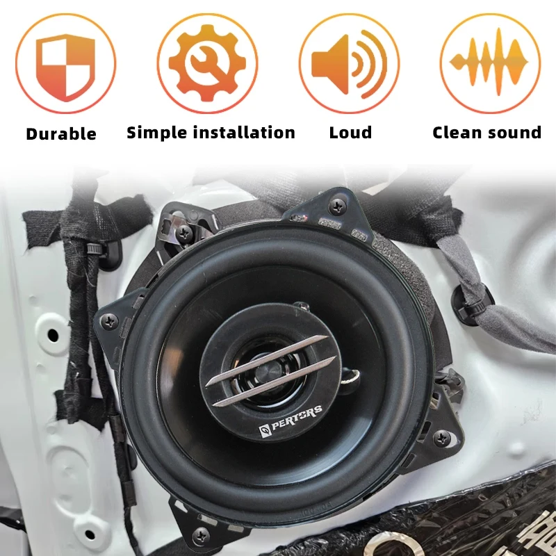 Altavoz coaxial 4 pulgadas 240W HiFi para coche - imagen 3