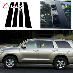 Embellecedores de pilar cromados exterior Toyota Sequoia 2008-2020