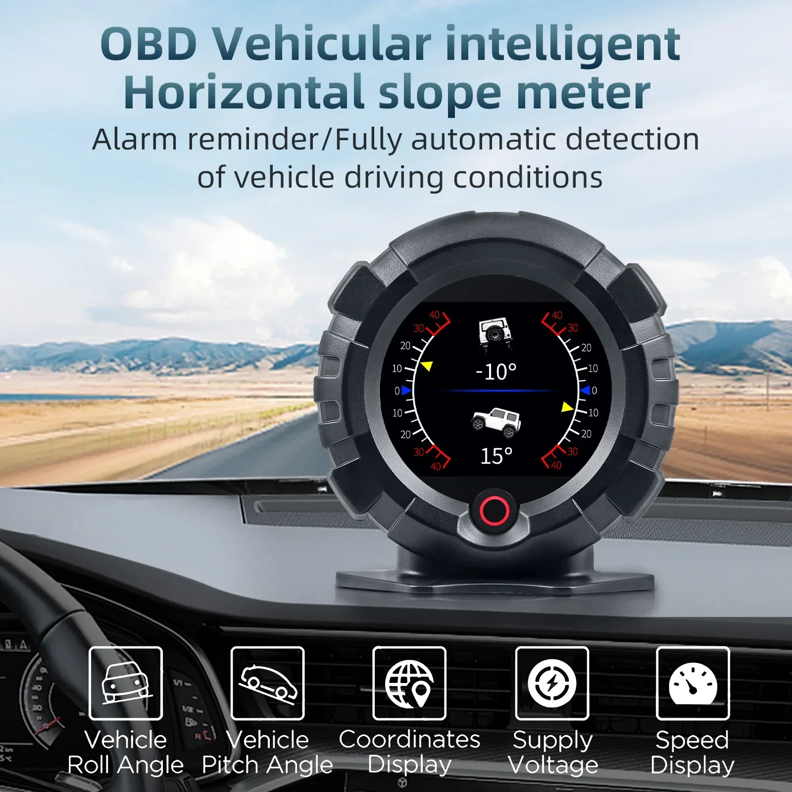 HUD velocímetro digital X95 (GPS/OBD) - imagen 3
