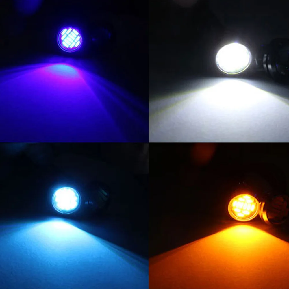 Bombillas LED Ojo de Águila 23mm 12V DRL – Luz diurna y marcha atrás - imagen 5