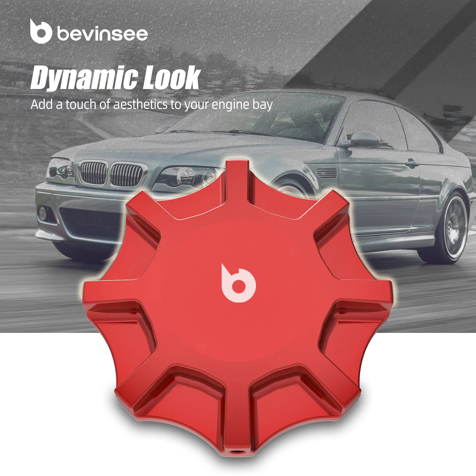 Depósito de dirección asistida de aluminio BMW E36 E46 E90 E92 X5 E53 - imagen 4