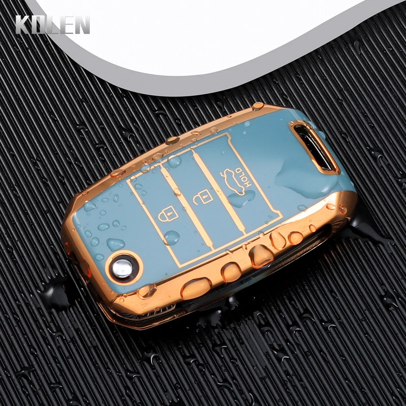 Funda TPU para llave KIA Rio, Optima y Sorento con tapa - imagen 5