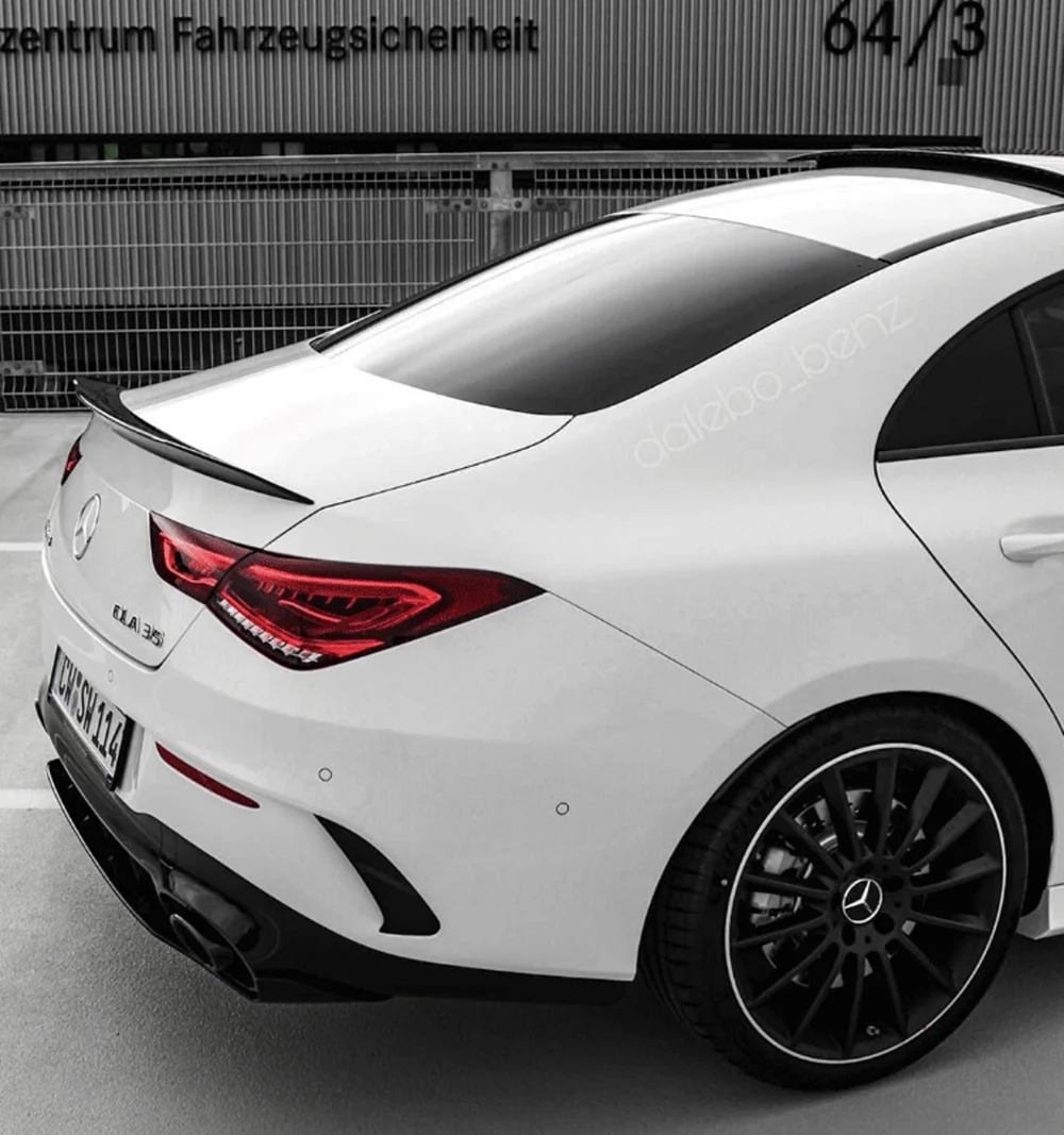 Alerón trasero ABS negro brillante – Mercedes CLA W118 2019-2021 - imagen 2