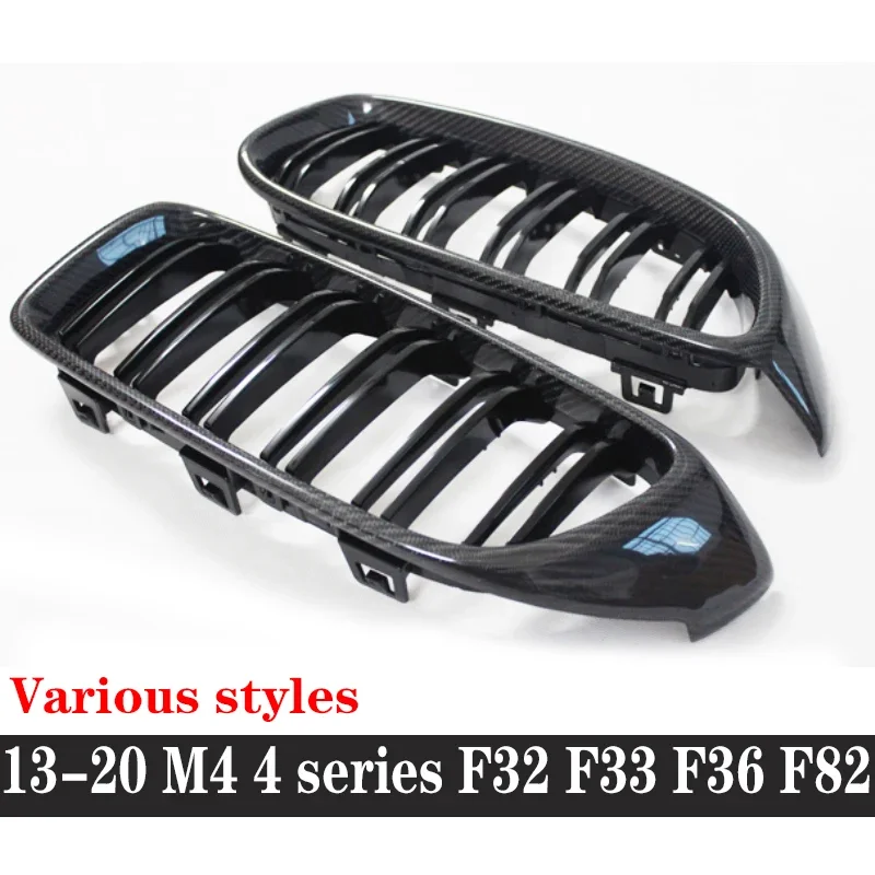 Rejilla de riñón negra brillante ABS para BMW M3 F80 M4 F82 F83 - imagen 5