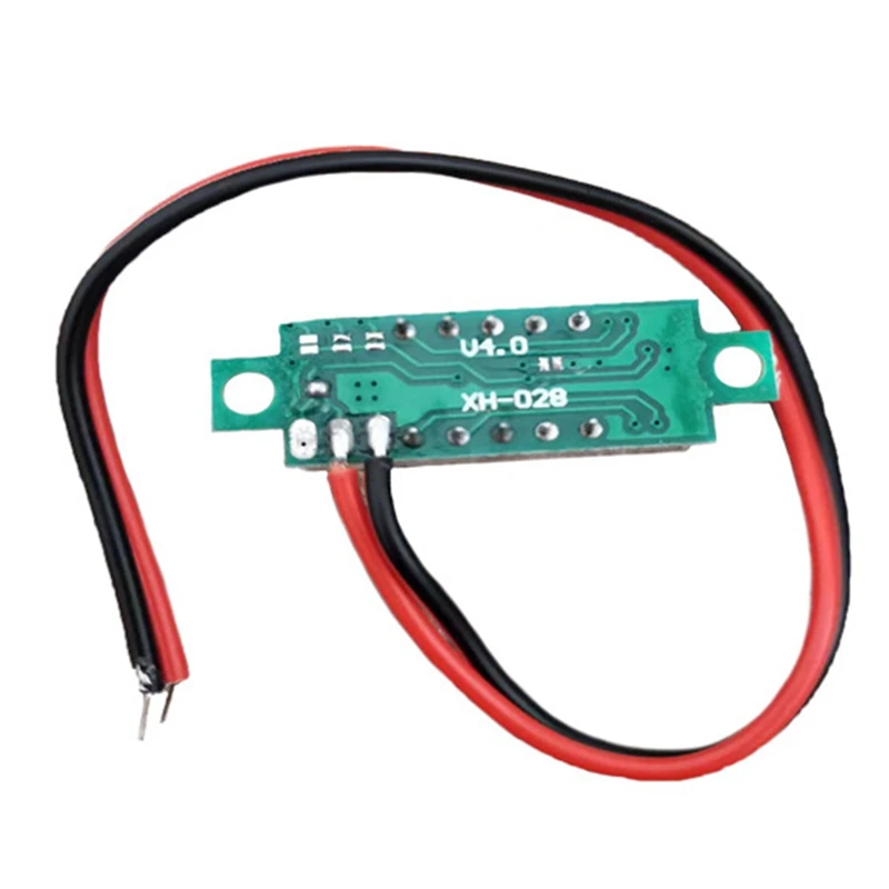 Voltímetro CC LED de conexión doble con pantalla digital - imagen 2