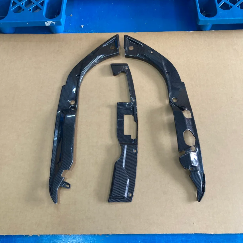 Panel de refrigeracion en fibra de carbono para Honda Civic Type R FL5 - imagen 2