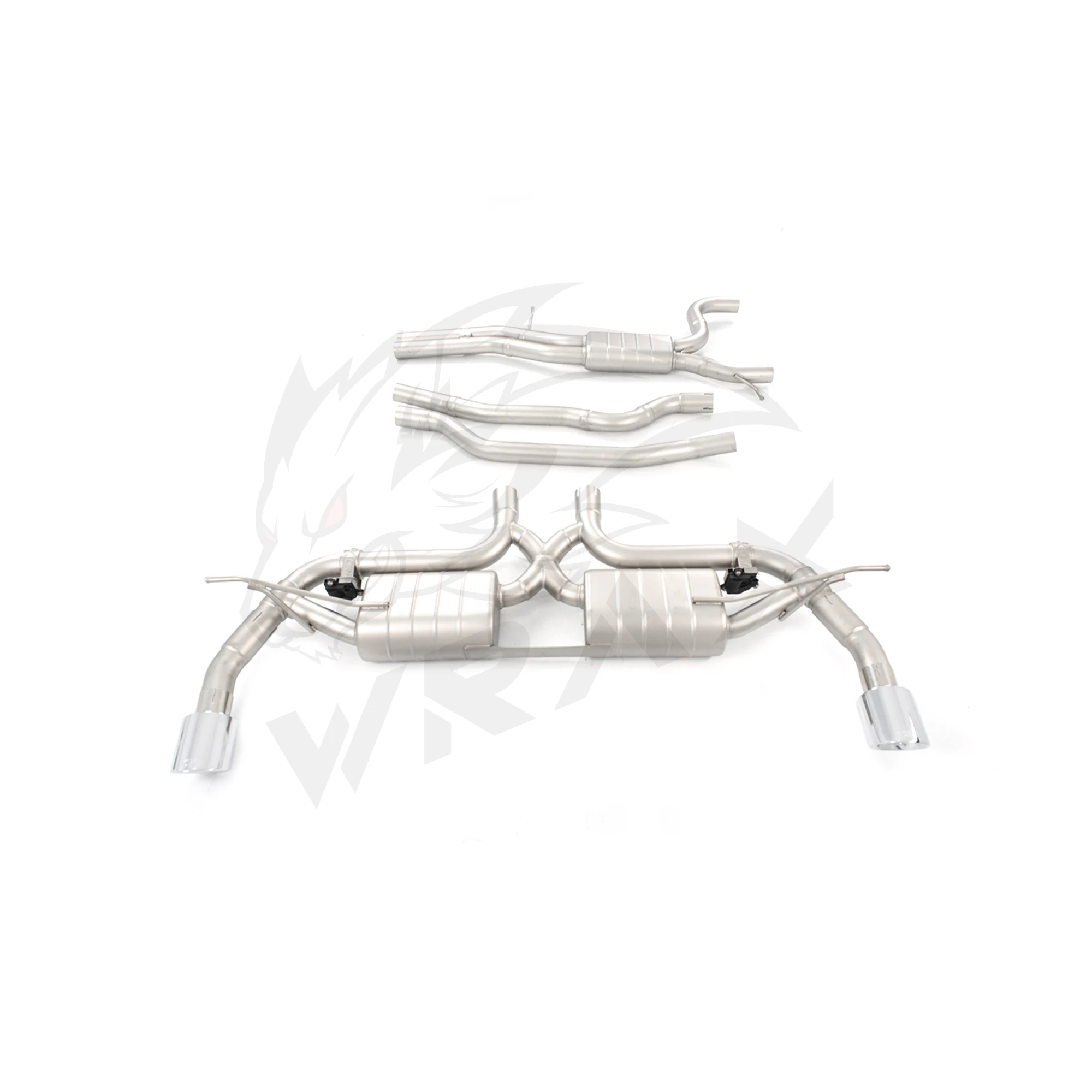 WRAX Escape eléctrico Audi Q7 3.0/3.6 2009-2015 Catback - imagen 3