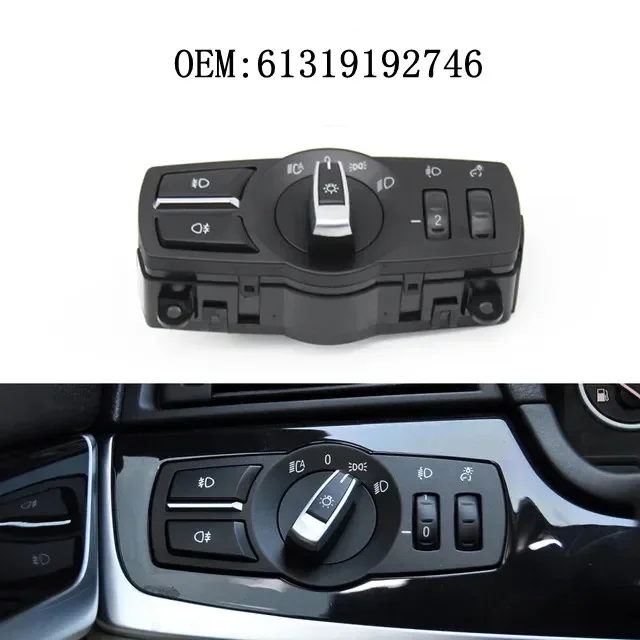 Detalle del interruptor BMW