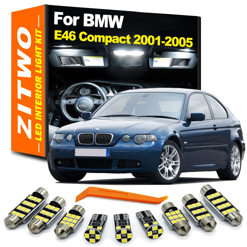 Kit Luces LED ZITWO CANBUS Matrícula e Interior BMW Serie 3 E46