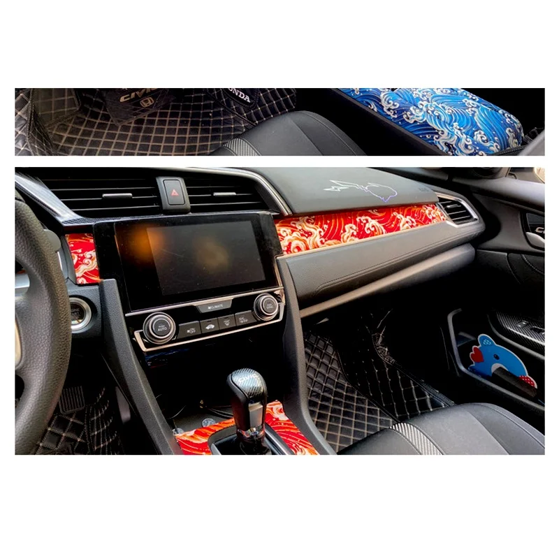 Pegatina interior JDM estilo japonés en vinilo decorativo - imagen 2