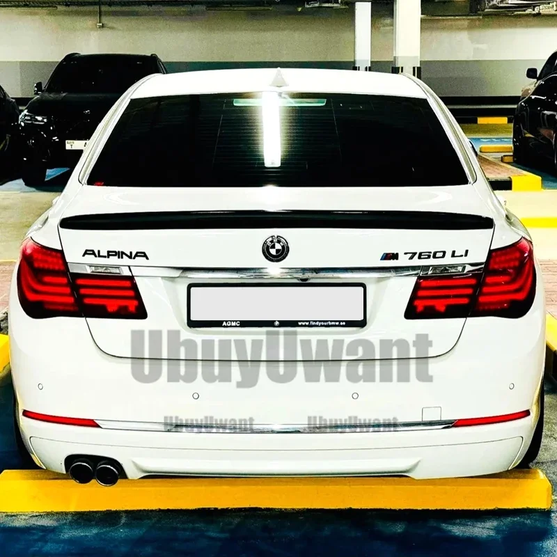Alerón de maletero en fibra de carbono para BMW Serie 7 F01 F02 740i