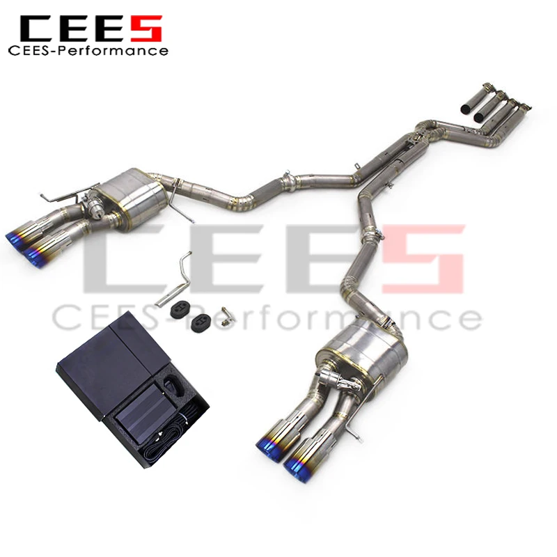 Tubo de escape catback Cees Valvetronic – BMW Z4 E89 2.0T 3.0T