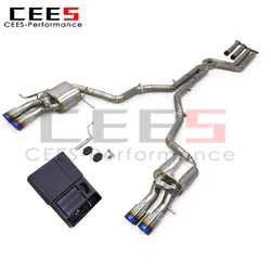 Tubo de escape catback Cees Valvetronic – BMW Z4 E89 2.0T 3.0T