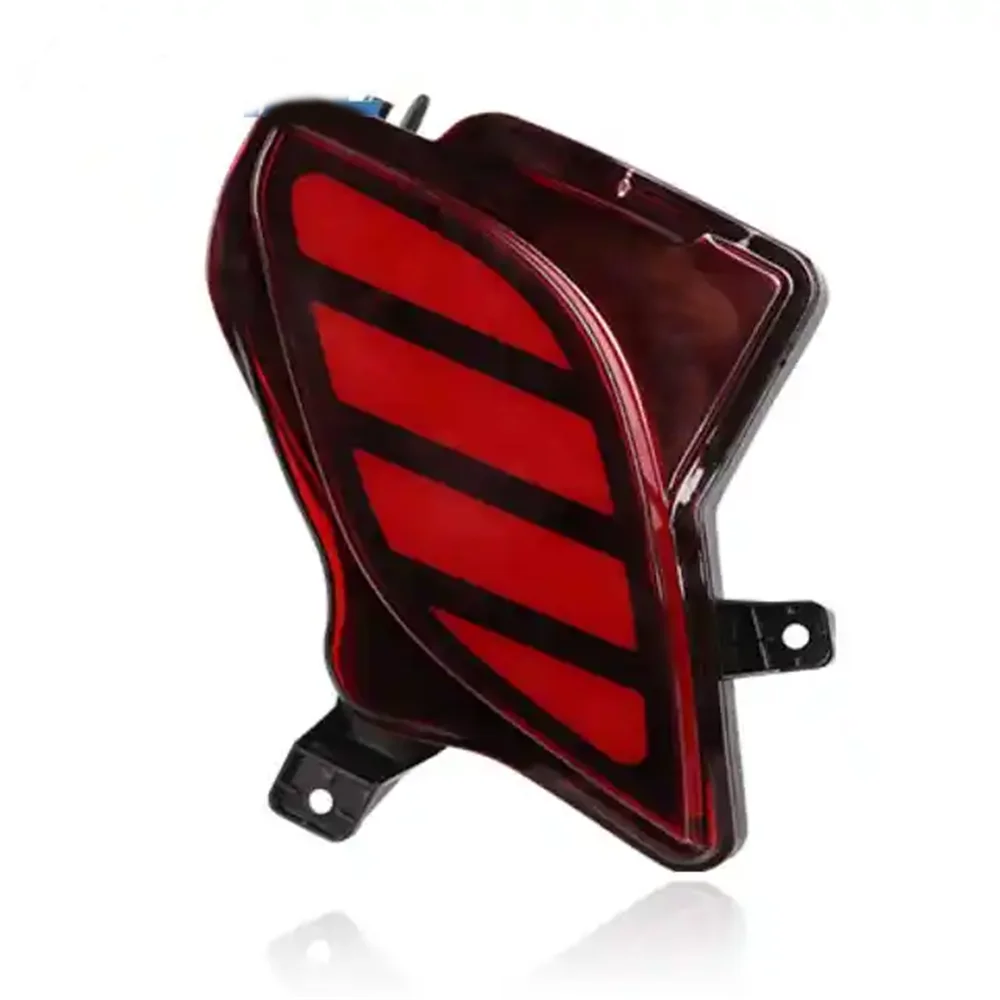 Luz LED para parachoques trasero de coche para Toyota Highlander 2020 2021, Reflector multifunción, luz trasera, lámpara antiniebla, luz de freno y parada - imagen 3