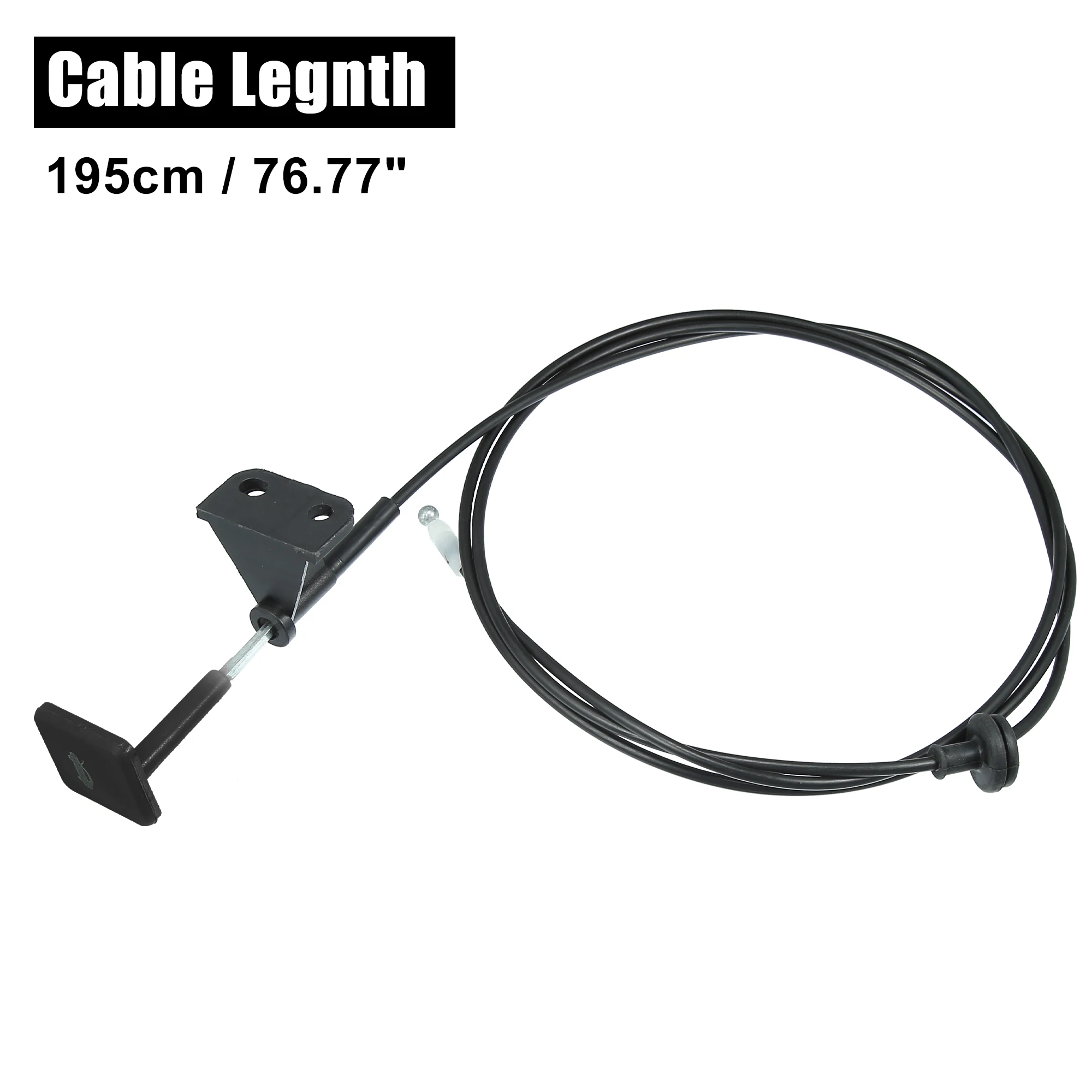 Cable de liberación del capó - Detalle del mango