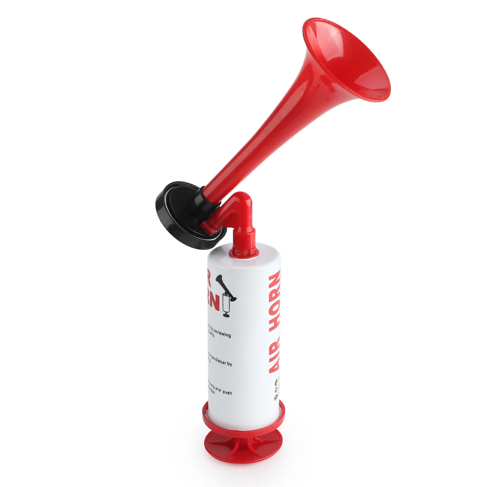Inflador manual incluido con la bocina