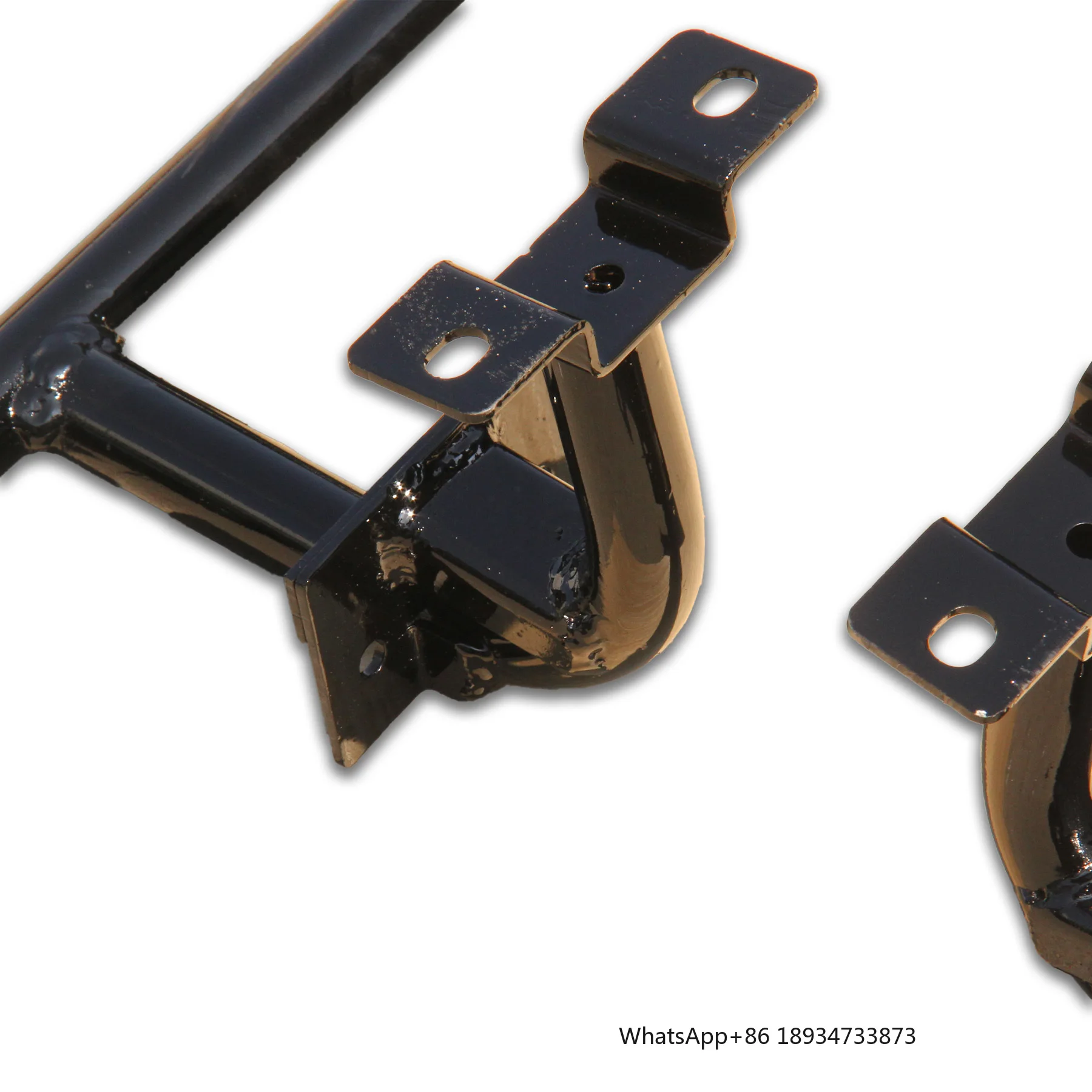 Soportes laterales Nissan Patrol Y60 GQ – barras pisacarriles resistentes sin taladrar - imagen 2