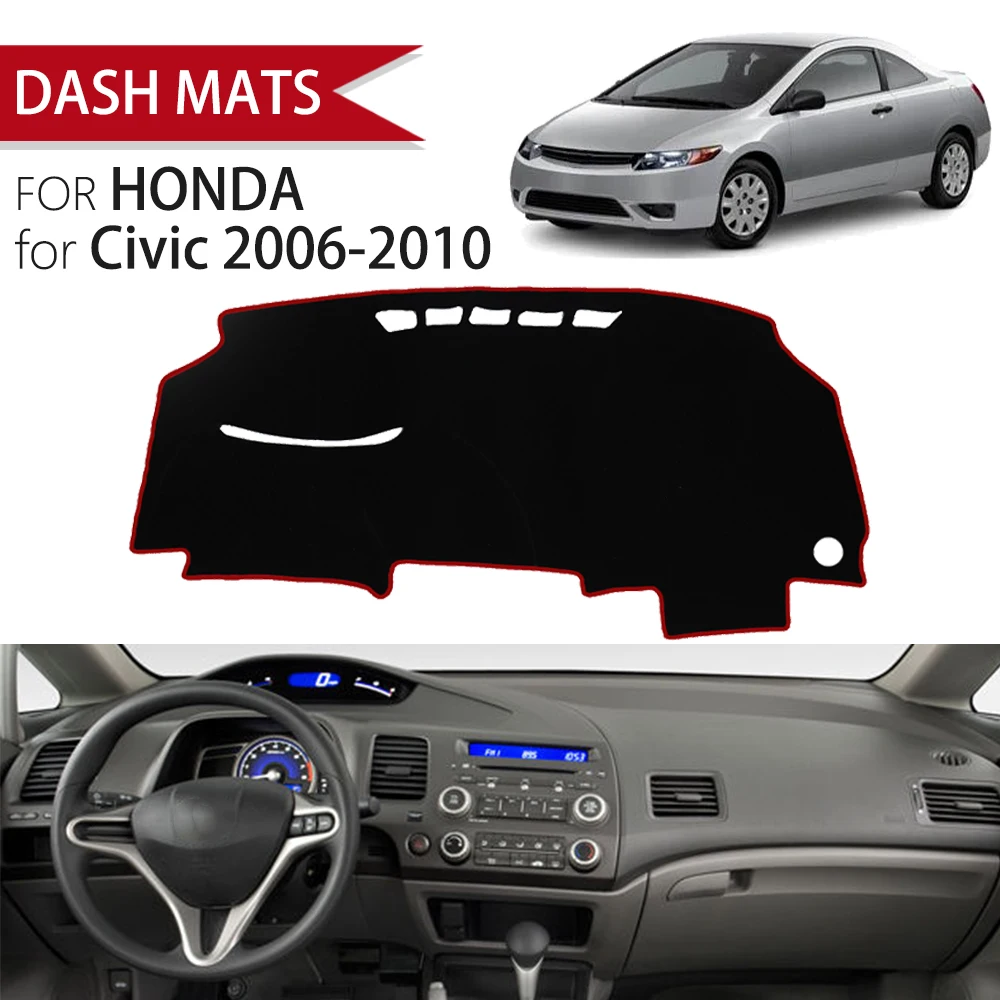 Cubierta de salpicadero para Honda Civic 2006-2010 - alfombrilla