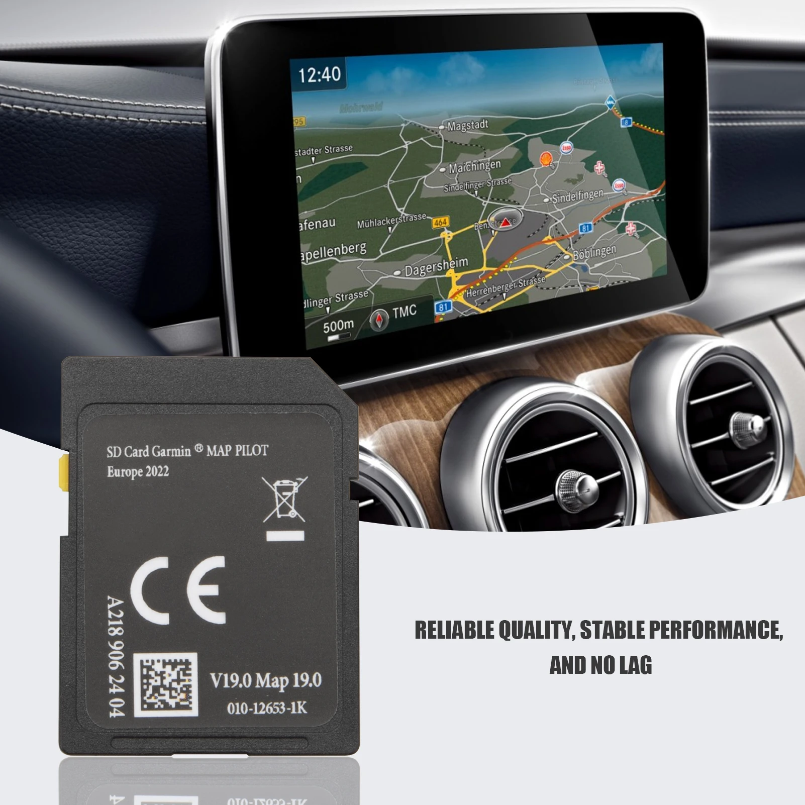 A 2189066003 Tarjeta SD GPS Map Pilot Star1 Mercedes-Benz
