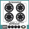 Matte Black 4 PCS