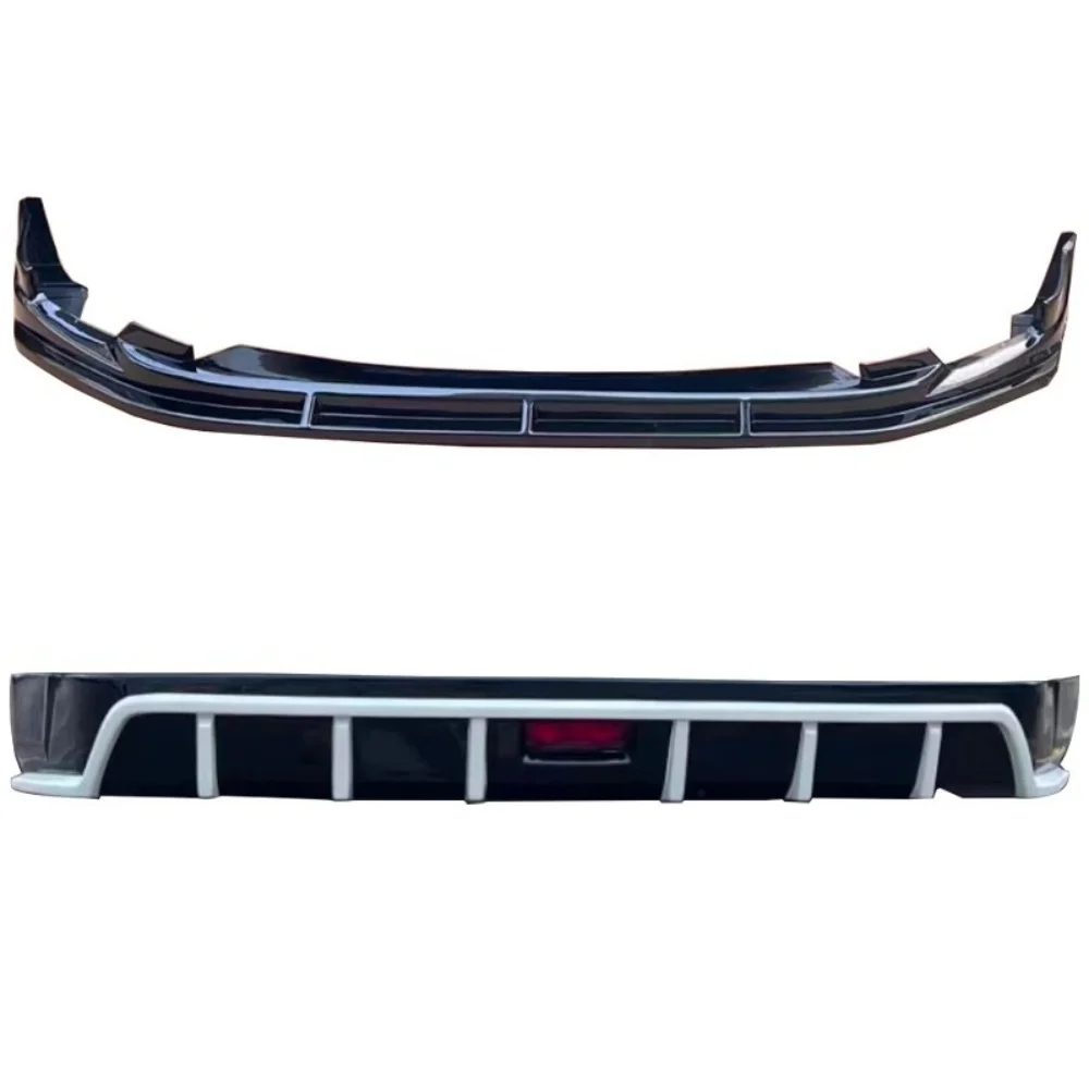 Conjunto de pala de labio trasero delantero de coche para Nissan Qashiqai 2019-2023 modificado nuevo estilo accesorios para automóviles